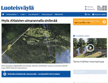 Tablet Screenshot of luoteisvayla.fi